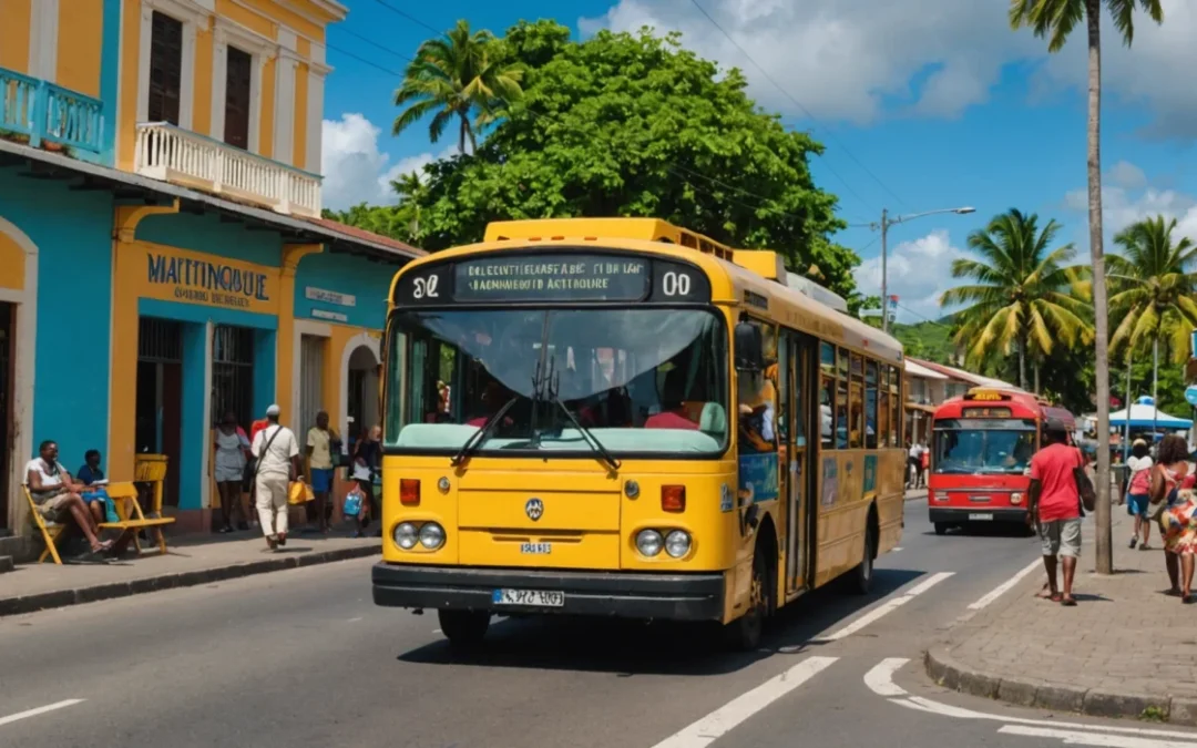 Découvrir la Martinique à travers ses transports publics