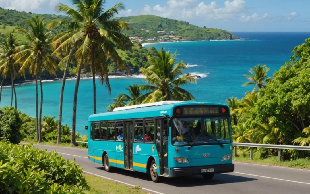 Découvrez la Martinique autrement : voyagez éco-responsable avec les transports publics