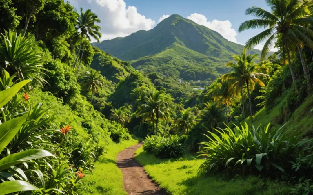 Découvrez les sentiers secrets de la Martinique pour une randonnée inoubliable