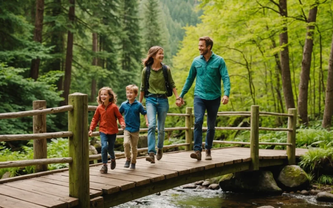Émerveillement en famille : 5 escapades nature pour enfants explorateurs