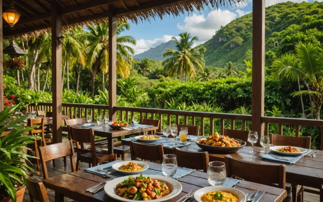 Que faire à la Réunion sans marcher : émerveillement garanti par la gastronomie locale